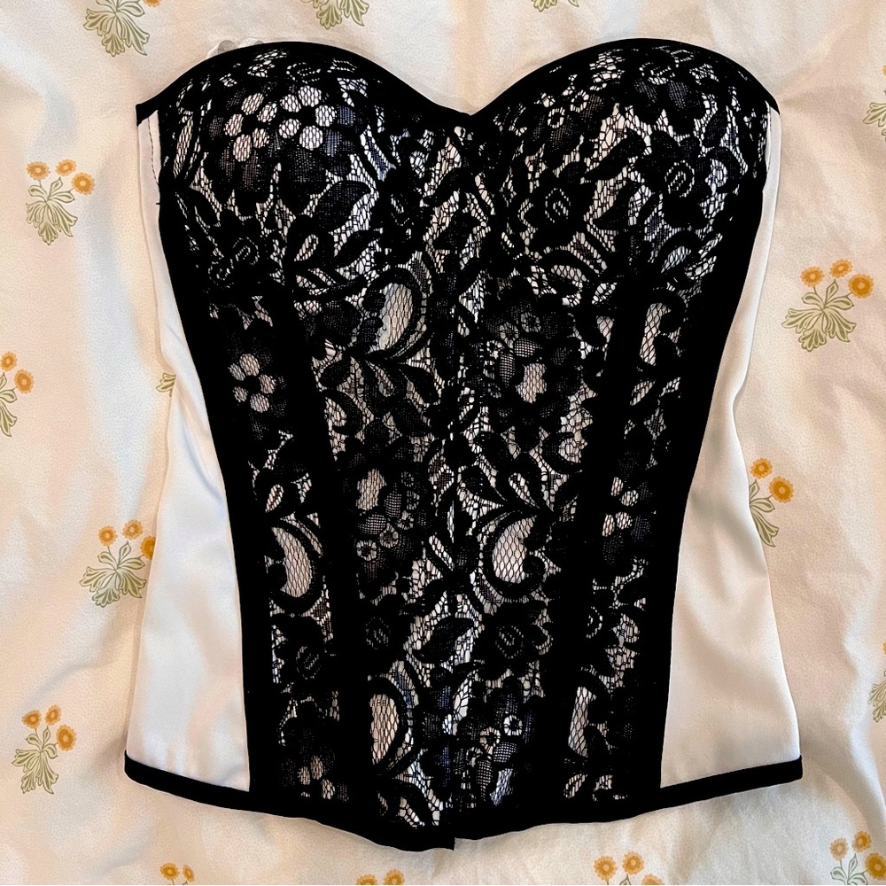 Charlotte Russe y2k corset top